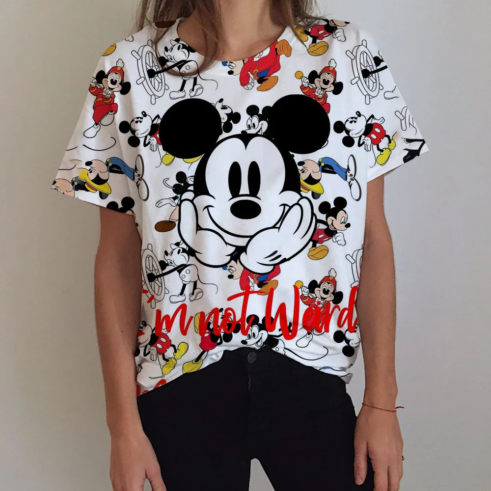 2025 Anime Disney Women T-shirt Y2k Kawaii Summer T Shirt Nurse Graphic Streetwear Korean Fashion Mickey Mouse Cute Clothing Top
2025 Anime Disney Women T-shirt Y2k Kawaii Summer T Shirt Nurse Graphic Streetwear Korean Fashion Mickey Mouse Cute Clothing Top