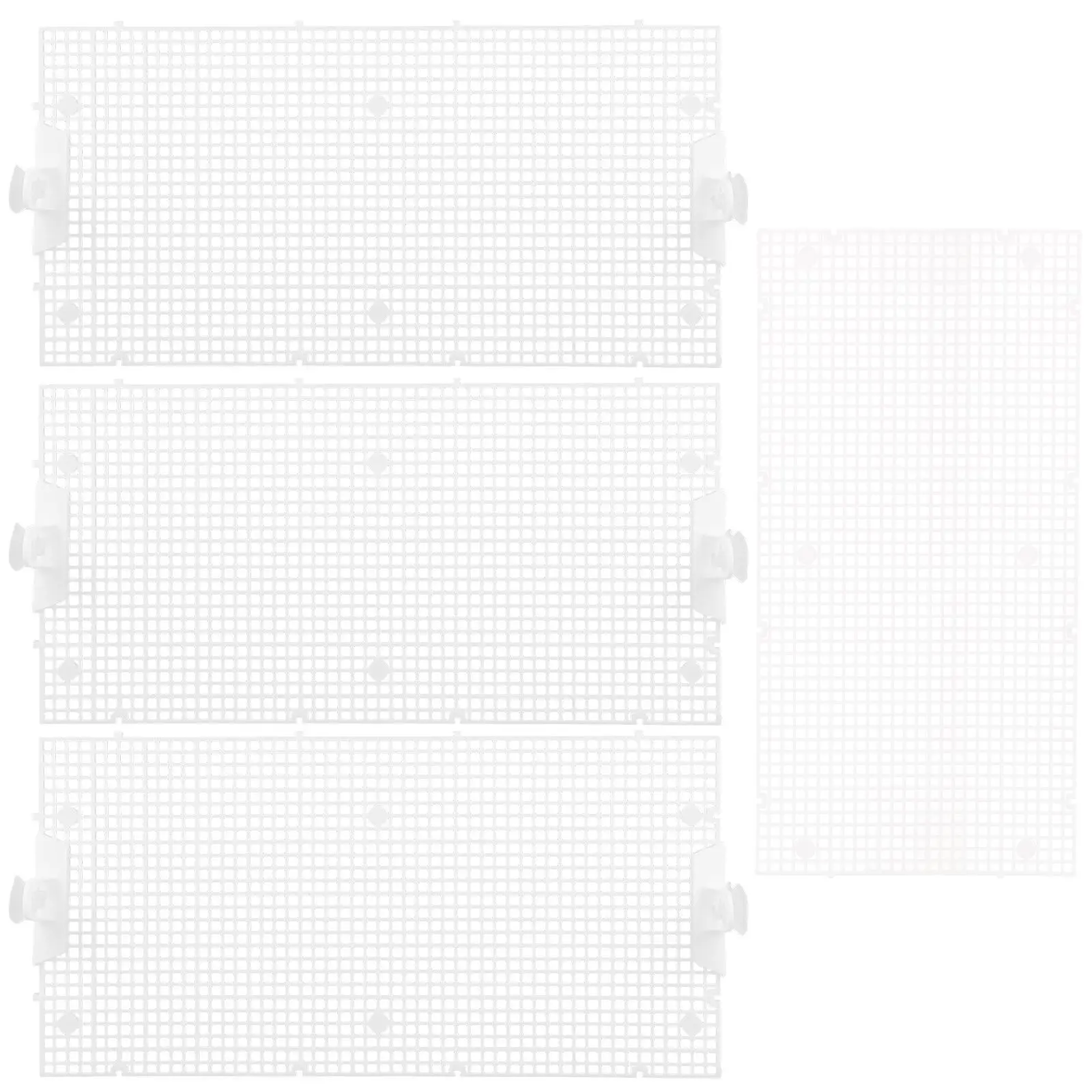 4 Pcs Fish Tank Isolation Board Aquarium Divider for Reptiles Separator Bottom Grid Pp
4 Pcs Fish Tank Isolation Board Aquarium Divider for Reptiles Separator Bottom Grid Pp