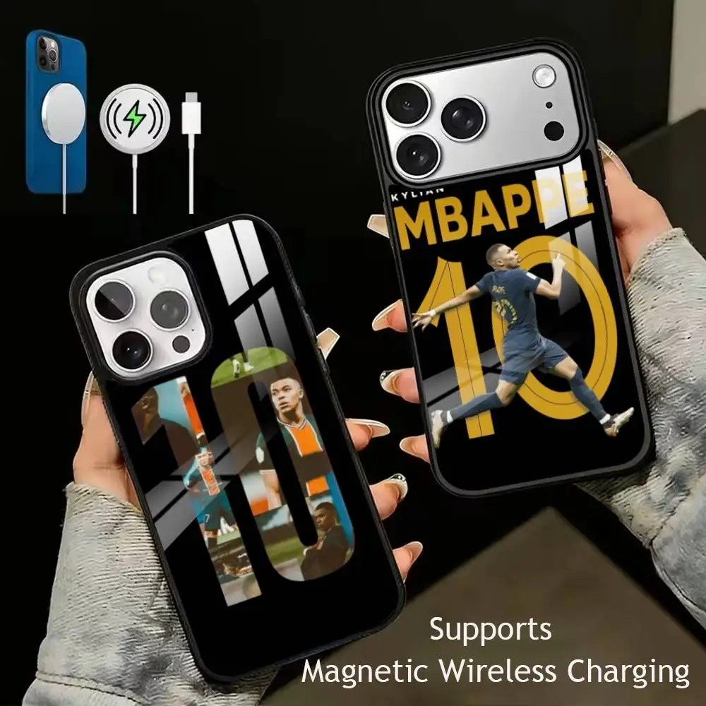 Football Kylian Mbappe Phone Case For iPhone17,16,15,14,13,12,11 Plus,Pro Supports Magnetic Wireless Charging
Football Kylian Mbappe Phone Case For iPhone17,16,15,14,13,12,11 Plus,Pro Supports Magnetic Wireless Charging