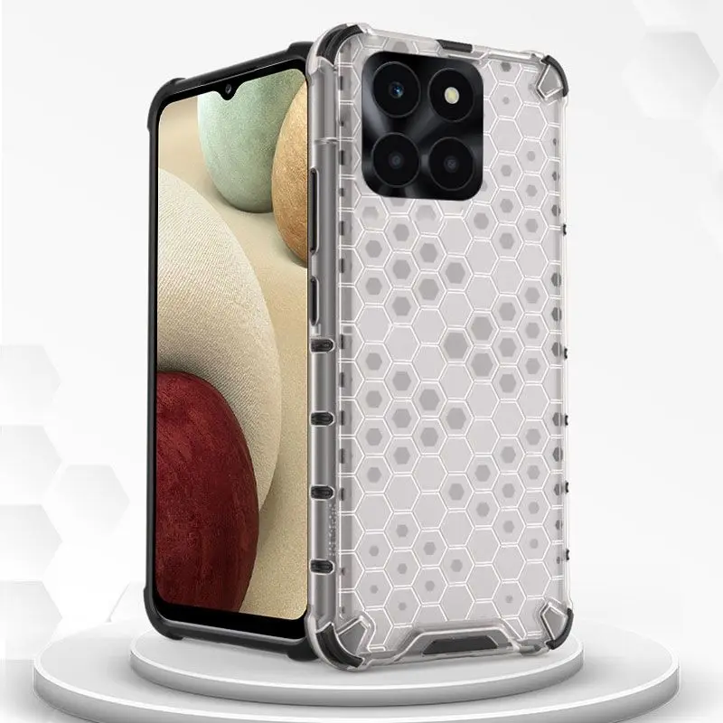 Skinlee For Xiaomi 14 Case Transparent Honeycomb Texture Hard Shockproof Cover For Xiaomi 14 Pro Back Shell
Skinlee For Xiaomi 14 Case Transparent Honeycomb Texture Hard Shockproof Cover For Xiaomi 14 Pro Back Shell