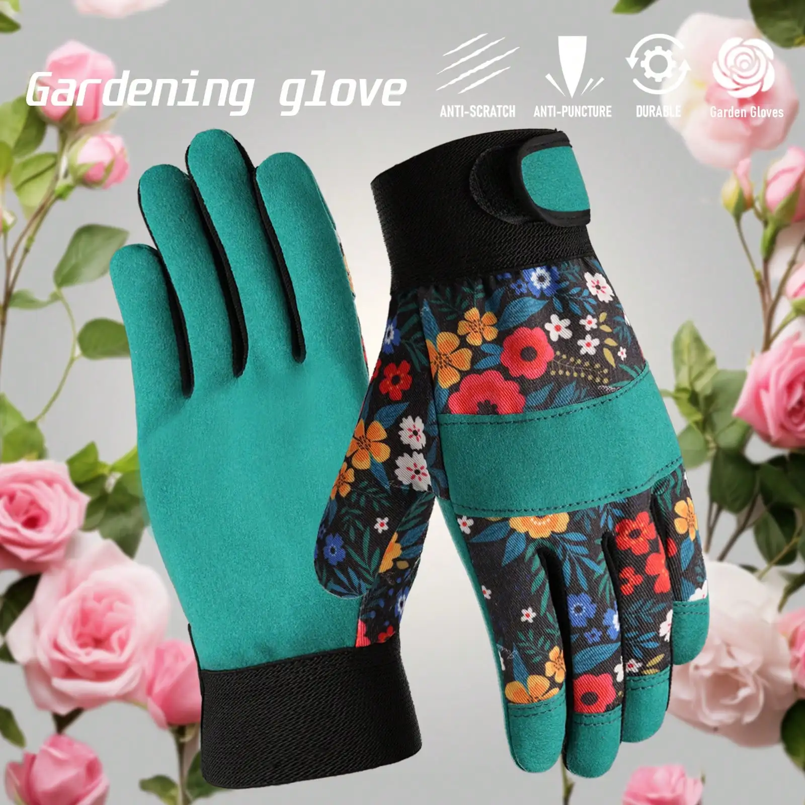 2PCS(1 Pair) Garden Work Gloves For Women, Lightweight Thorn-Proof & Puncture-Resistant Gardening Gloves With Enhanced Grip, Breathable And Durable Garden Gloves For Weeding, Digging, Planting, Pruning, Yard Work & Gardening Gift Ideas
2PCS(1 Pair) Garden Work Gloves For Women, Lightweight Thorn-Proof & Puncture-Resistant Gardening Gloves With Enhanced Grip, Breathable And Durable Garden Gloves For Weeding, Digging, Planting, Pruning, Yard Work & Gardening Gift Ideas