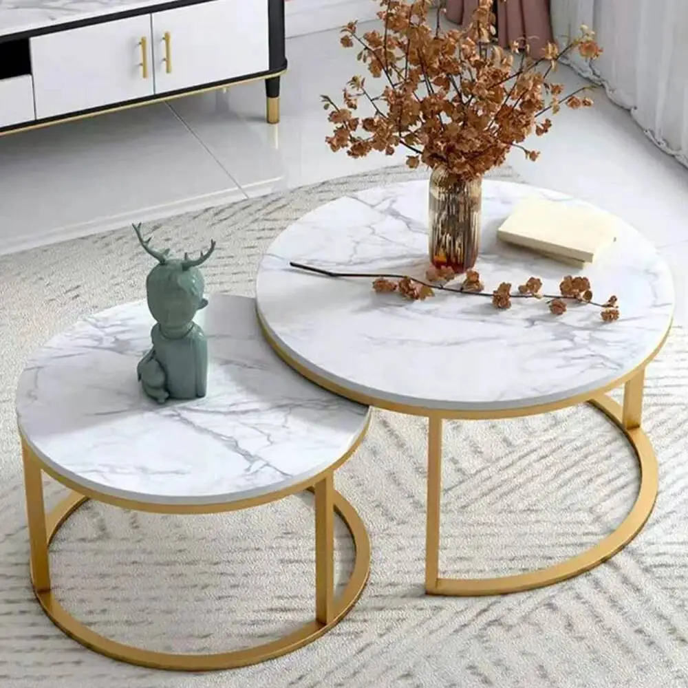 Modern Stainless Steel Coffee Table marble top round living room home furniture luxury side center coffee tea table
Modern Stainless Steel Coffee Table marble top round living room home furniture luxury side center coffee tea table