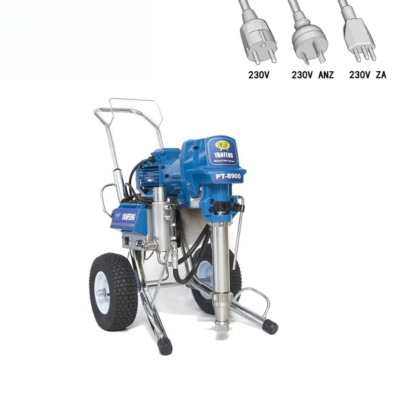 YANFENG PT-8900 Electric heavy airless putty paint sprayer, industrial grade paint and putty coating equipment
YANFENG PT-8900 Electric heavy airless putty paint sprayer, industrial grade paint and putty coating equipment