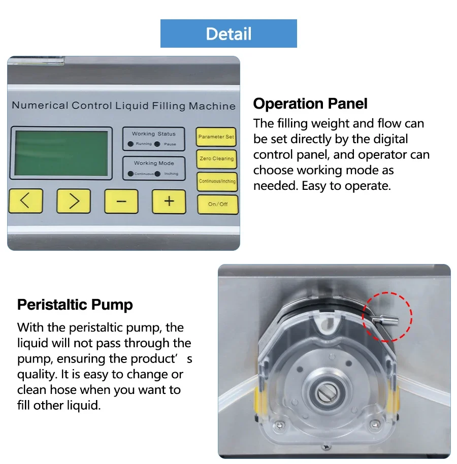 ZS-PP531W Milk Cosmetics Essential Oil Jar Bottle Perfume Vial Liquid Filler Peristaltic Pump Filling Weighing Machines
ZS-PP531W Milk Cosmetics Essential Oil Jar Bottle Perfume Vial Liquid Filler Peristaltic Pump Filling Weighing Machines