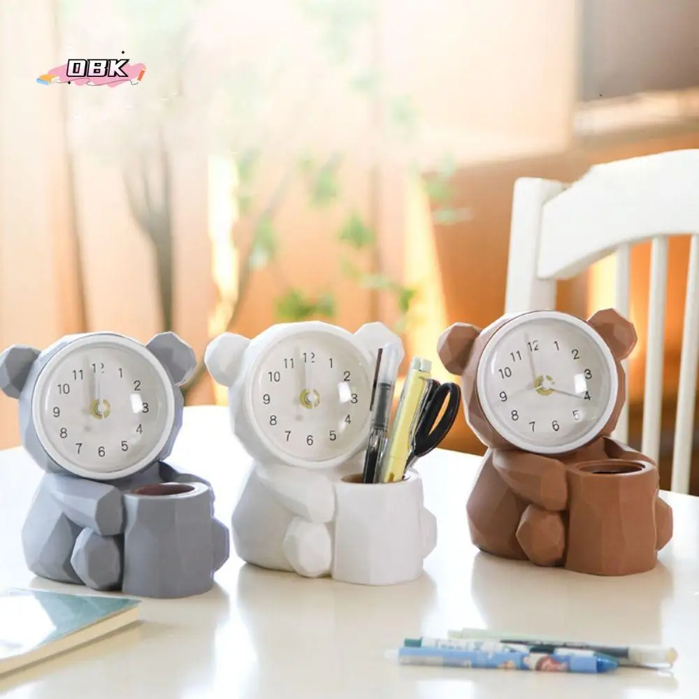 Portable Multifunctional Desk Pen Holder Multi-purpose Minimalist Alarm Clock Cartoon Creative Stationery Storage Box Office
Portable Multifunctional Desk Pen Holder Multi-purpose Minimalist Alarm Clock Cartoon Creative Stationery Storage Box Office