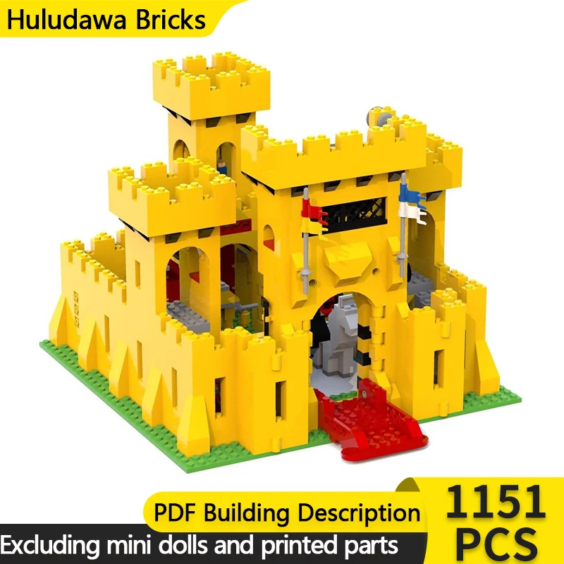 Medieval Castle Model MOC Building Bricks Classic Yellow Castle Modular Technology Children Holiday Gifts Assemble Toys Suit
Medieval Castle Model MOC Building Bricks Classic Yellow Castle Modular Technology Children Holiday Gifts Assemble Toys Suit
