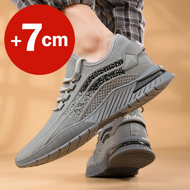 Summer Breathable Comfortable Elevator Sneakers Height Increase Shoes for Men Lift Insoles 7CM Hidden Heels Lift Sports Taller
Summer Breathable Comfortable Elevator Sneakers Height Increase Shoes for Men Lift Insoles 7CM Hidden Heels Lift Sports Taller
