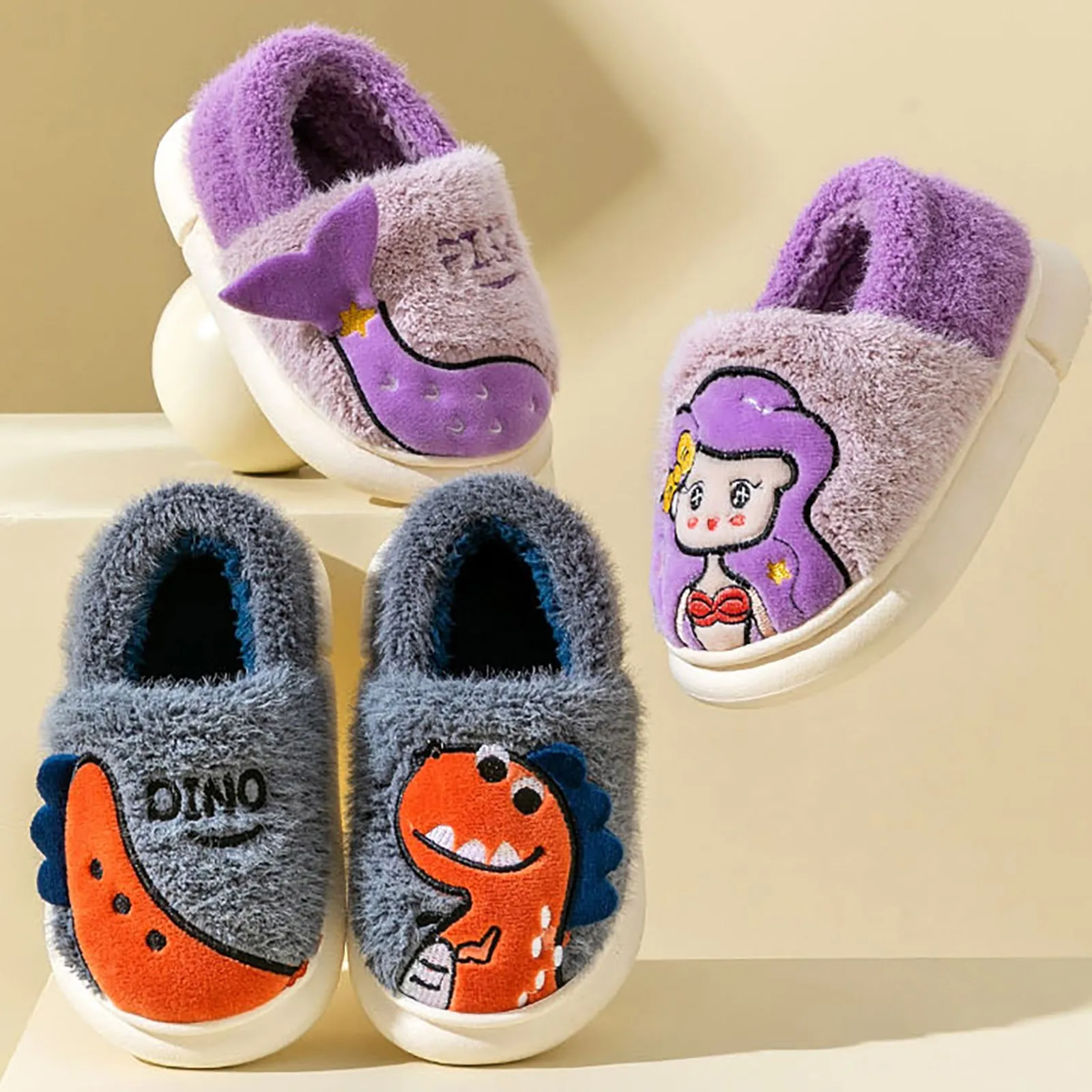 Baby House Slippers Dinosaur Themed Toddler Slippers Warm Slip Indoor Cotton Slippers For Boys And Girls Tall Slipper Socks
Baby House Slippers Dinosaur Themed Toddler Slippers Warm Slip Indoor Cotton Slippers For Boys And Girls Tall Slipper Socks