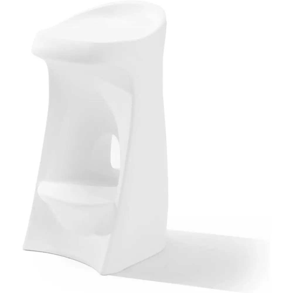 33 Tall Waterproof Outdoor Patio Bar Stool, White, Weighted
33 Tall Waterproof Outdoor Patio Bar Stool, White, Weighted