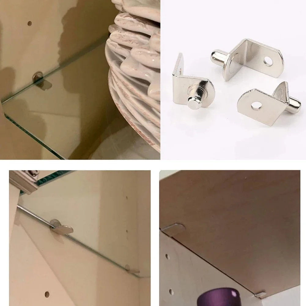 Bookcase Shelf Support Peg Bracket Studs Pegs 16.5x16x12.8cm 20Pcs 6mm Anti-corrosion L-Shaped Metal Pin Shelves
Bookcase Shelf Support Peg Bracket Studs Pegs 16.5x16x12.8cm 20Pcs 6mm Anti-corrosion L-Shaped Metal Pin Shelves