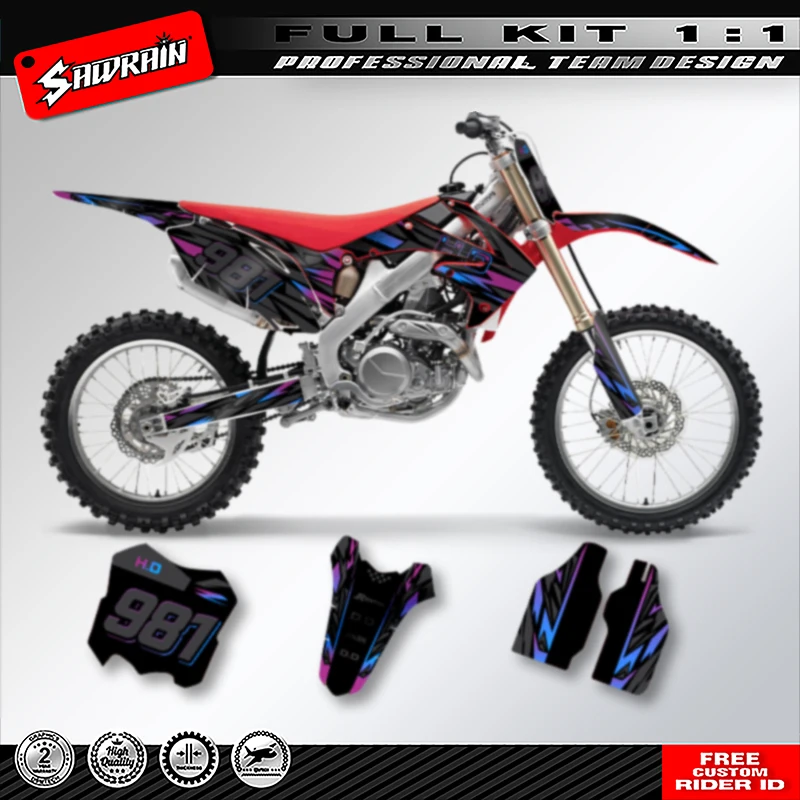 Sawrain Motorcycle Graphics Decals Sticker Kit For Honda CRF250 CRF 250 2010 2011 2012 2013 CRF450 CRF 450 2009 2010 2011 2012
Sawrain Motorcycle Graphics Decals Sticker Kit For Honda CRF250 CRF 250 2010 2011 2012 2013 CRF450 CRF 450 2009 2010 2011 2012