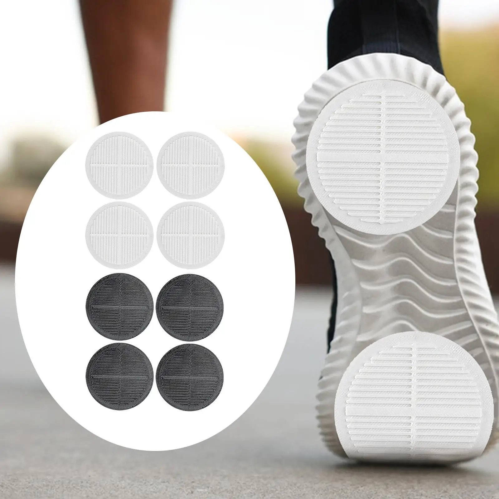 4Pcs Shoe Sole Protectors Shoe Pads Shoe Grips on Bottom of Shoes Anti Slip for Daily
4Pcs Shoe Sole Protectors Shoe Pads Shoe Grips on Bottom of Shoes Anti Slip for Daily