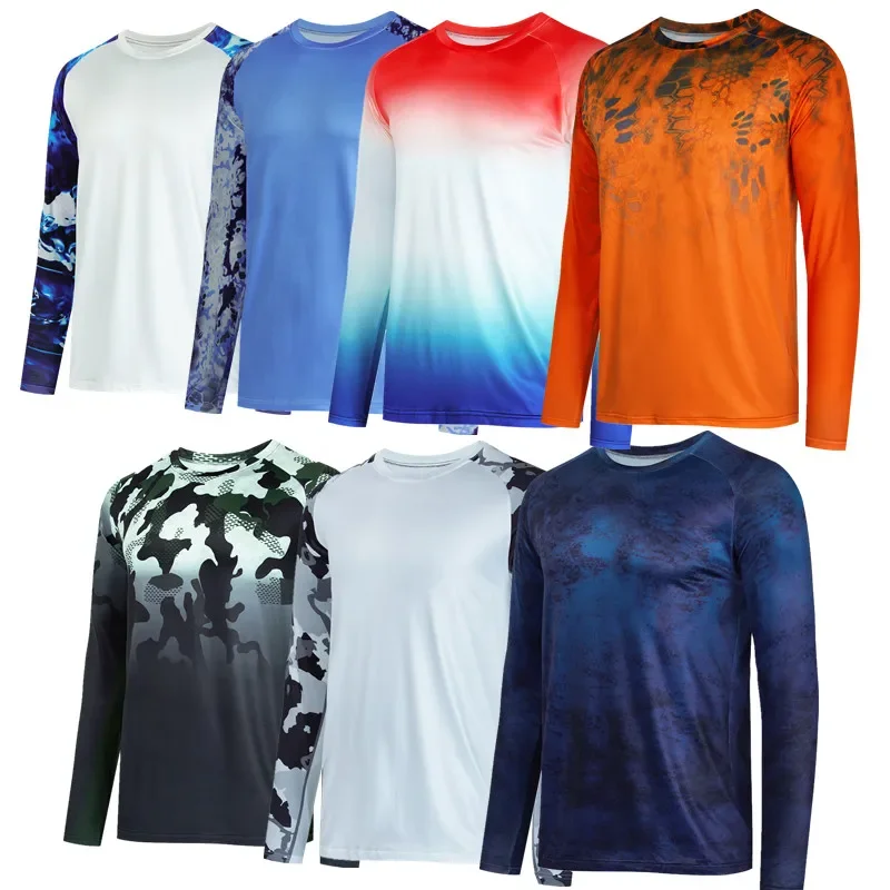 Explosive style Shirt Long Sleeve Sunblock Shirt Fishing Shirt For Men Long Sleeve Sun Protection T-shirts
Explosive style Shirt Long Sleeve Sunblock Shirt Fishing Shirt For Men Long Sleeve Sun Protection T-shirts