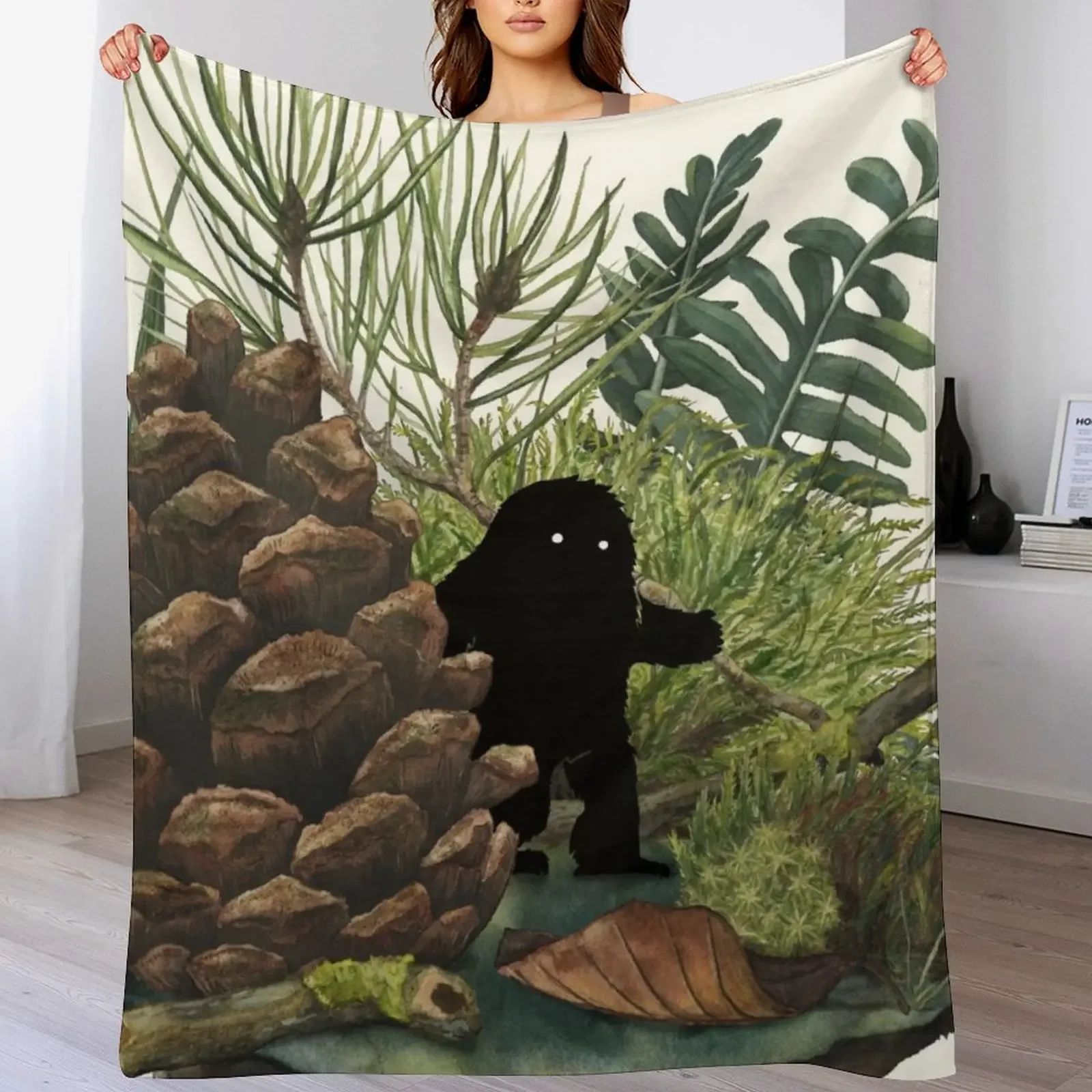 Tiny Sasquatch Throw Blanket Cozy Home Blanket Gift for Christmas Holiday
Tiny Sasquatch Throw Blanket Cozy Home Blanket Gift for Christmas Holiday