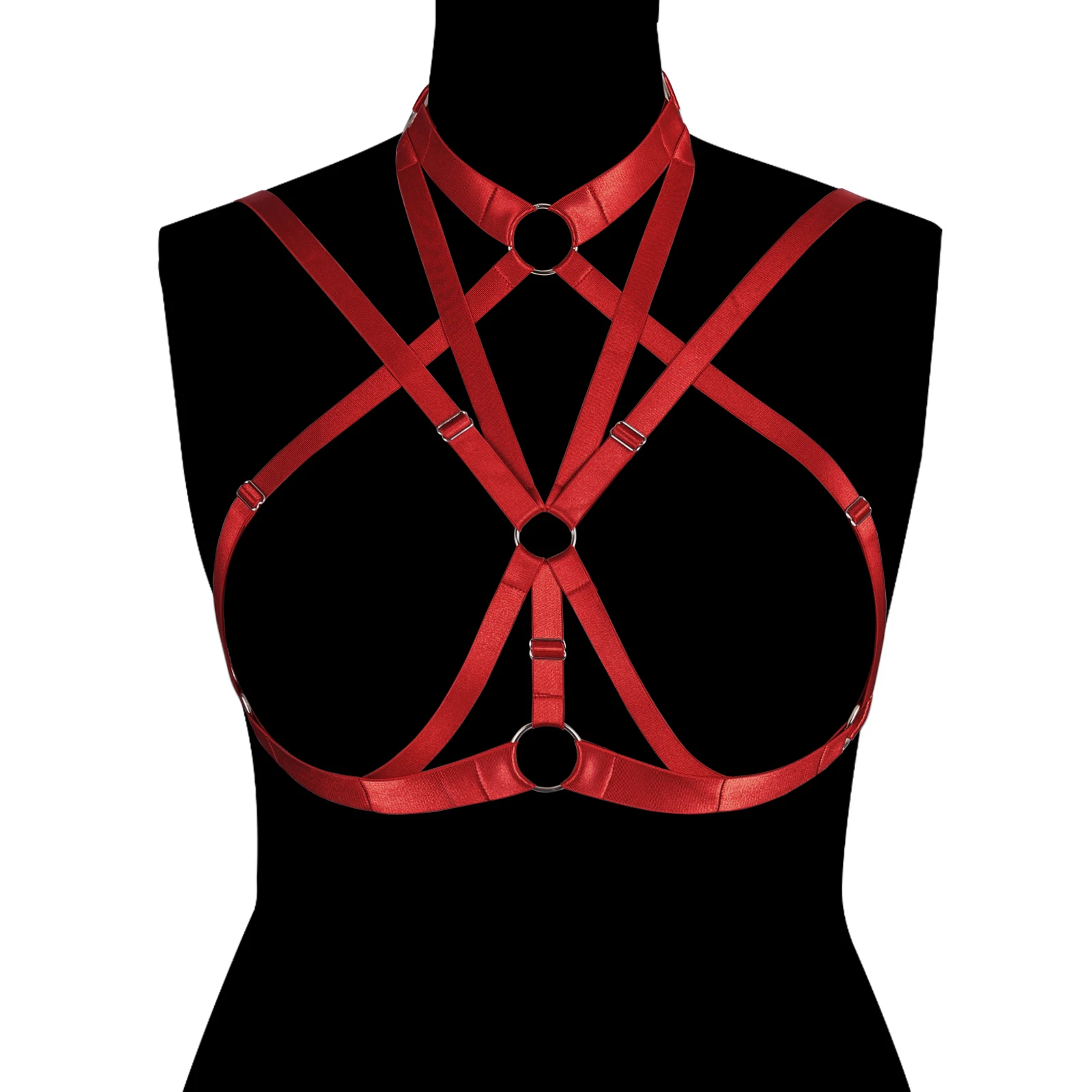 Women Sexy Lingerie Underwear Hollow Out Bondage Erotic Suspender Goth Straps Punk Body Harness Cage Bra Garter Belt
Women Sexy Lingerie Underwear Hollow Out Bondage Erotic Suspender Goth Straps Punk Body Harness Cage Bra Garter Belt