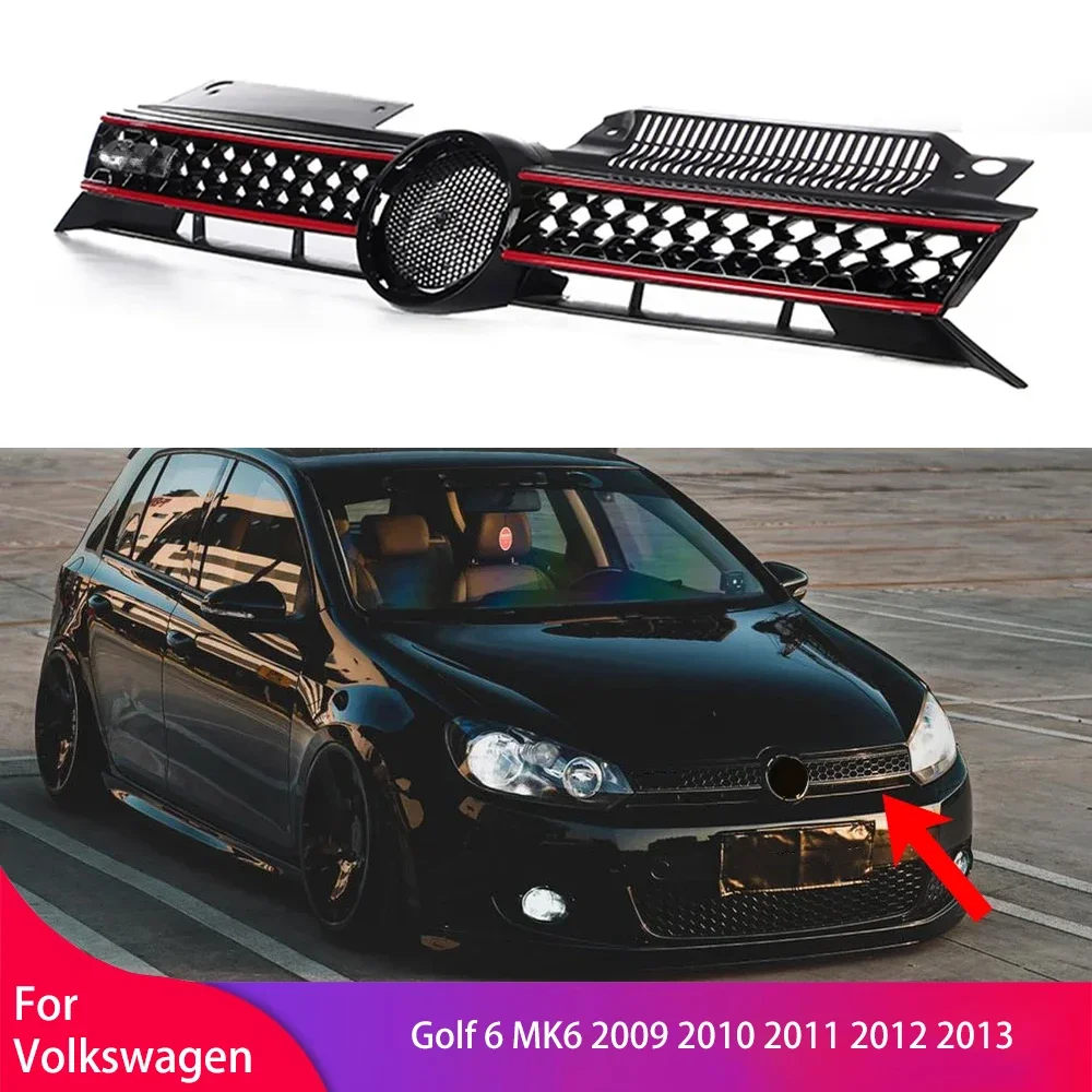 For Volkswagen Golf 6 MK6 2009 2010 2011 2012 2013 Honeycomb Mesh Car Front Bumper Radiator Grille GTI Style Center Racing Grill
For Volkswagen Golf 6 MK6 2009 2010 2011 2012 2013 Honeycomb Mesh Car Front Bumper Radiator Grille GTI Style Center Racing Grill