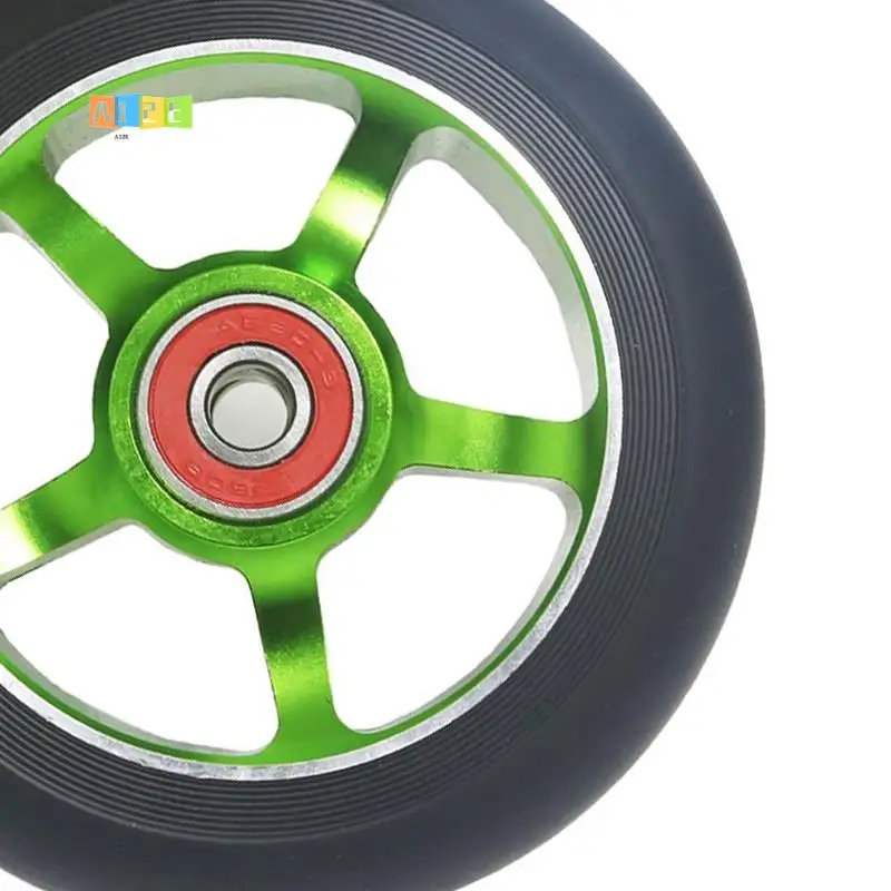A12E-2Pcs 100Mm Scooter Replacement Wheels With Bearings Aluminum Wear-Resistant PU Scooter Parts Scooter Accessories
A12E-2Pcs 100Mm Scooter Replacement Wheels With Bearings Aluminum Wear-Resistant PU Scooter Parts Scooter Accessories