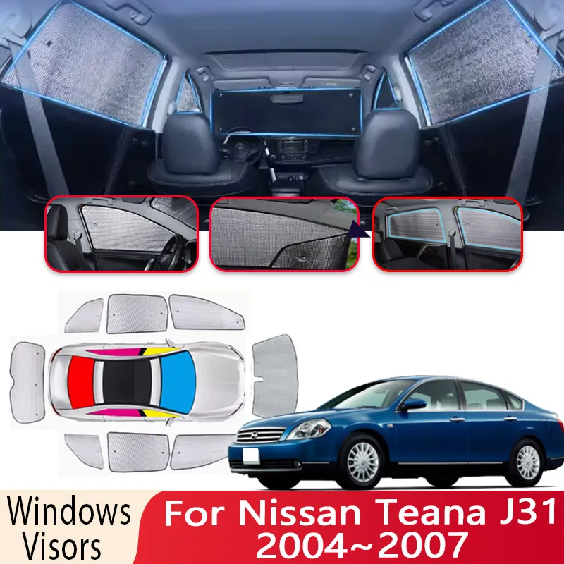 Sun Shade For Nissan Teana J31 2004 2005 2006 2007 MK1 Car Windshield Sunshade Heat Insulation Auto Parts Sun Visor Accessories
Sun Shade For Nissan Teana J31 2004 2005 2006 2007 MK1 Car Windshield Sunshade Heat Insulation Auto Parts Sun Visor Accessories