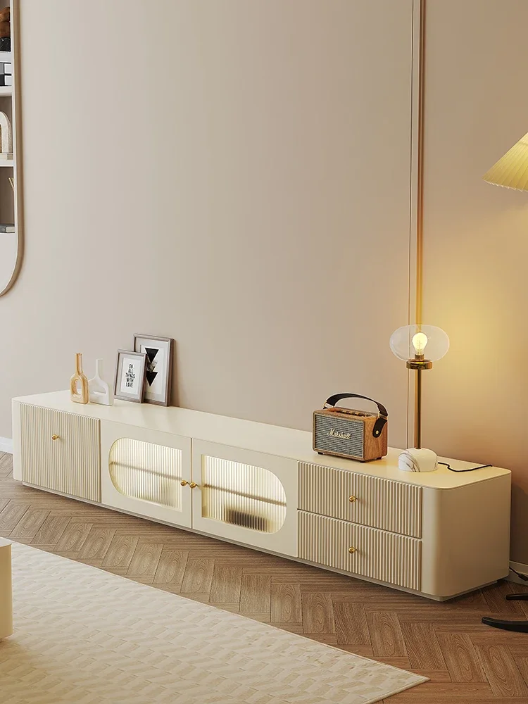 Cream Style Minimalism TV Stands Simple Modern French Solid Wood TV Cabinet Floor Side Cabinet Muebles Home Furniture
Cream Style Minimalism TV Stands Simple Modern French Solid Wood TV Cabinet Floor Side Cabinet Muebles Home Furniture