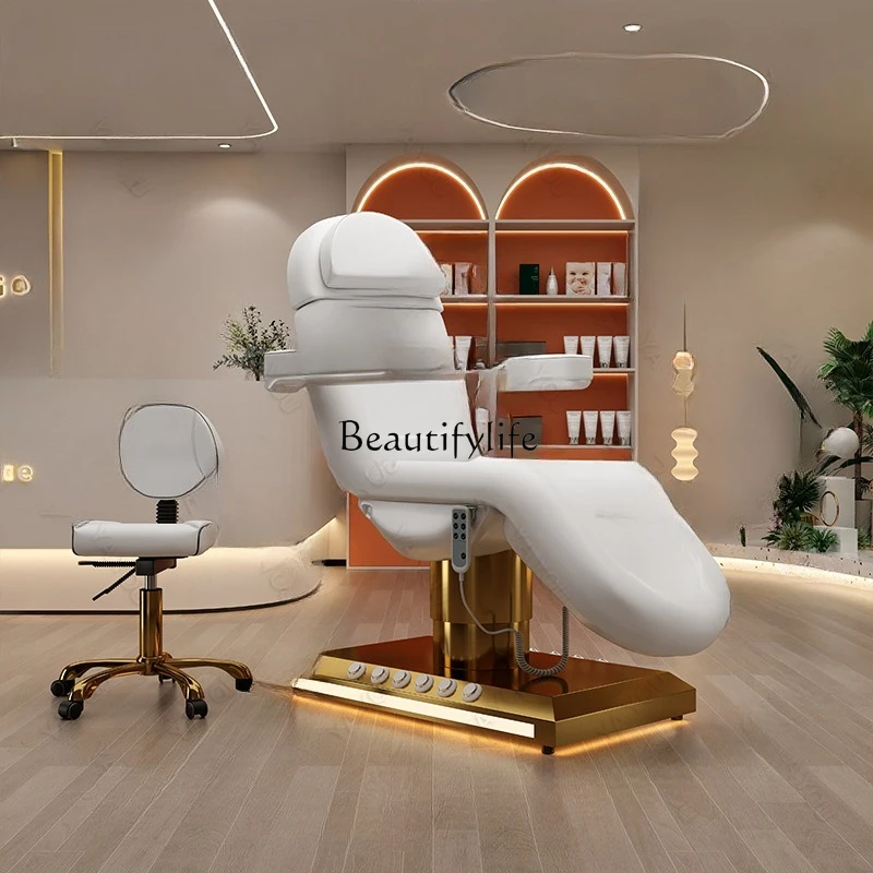 01-High-end electric beauty bed lifting multi-functional eyelash beauty bed
01-High-end electric beauty bed lifting multi-functional eyelash beauty bed