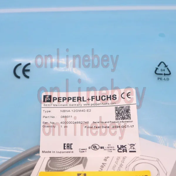 Nbn4-12gm40-e2 New for Proximity Switch Brand New Original Spot Plc
Nbn4-12gm40-e2 New for Proximity Switch Brand New Original Spot Plc