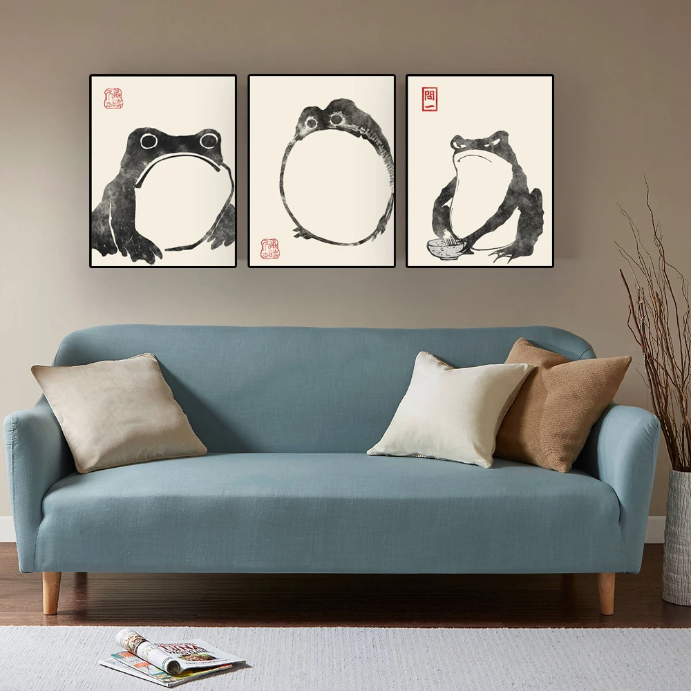 Japanese Frog Canvas Prints Vintage Exhibition Art Print Funny Painting Japanese Toad Art Painting Wall Art Picture Home Decor
Japanese Frog Canvas Prints Vintage Exhibition Art Print Funny Painting Japanese Toad Art Painting Wall Art Picture Home Decor