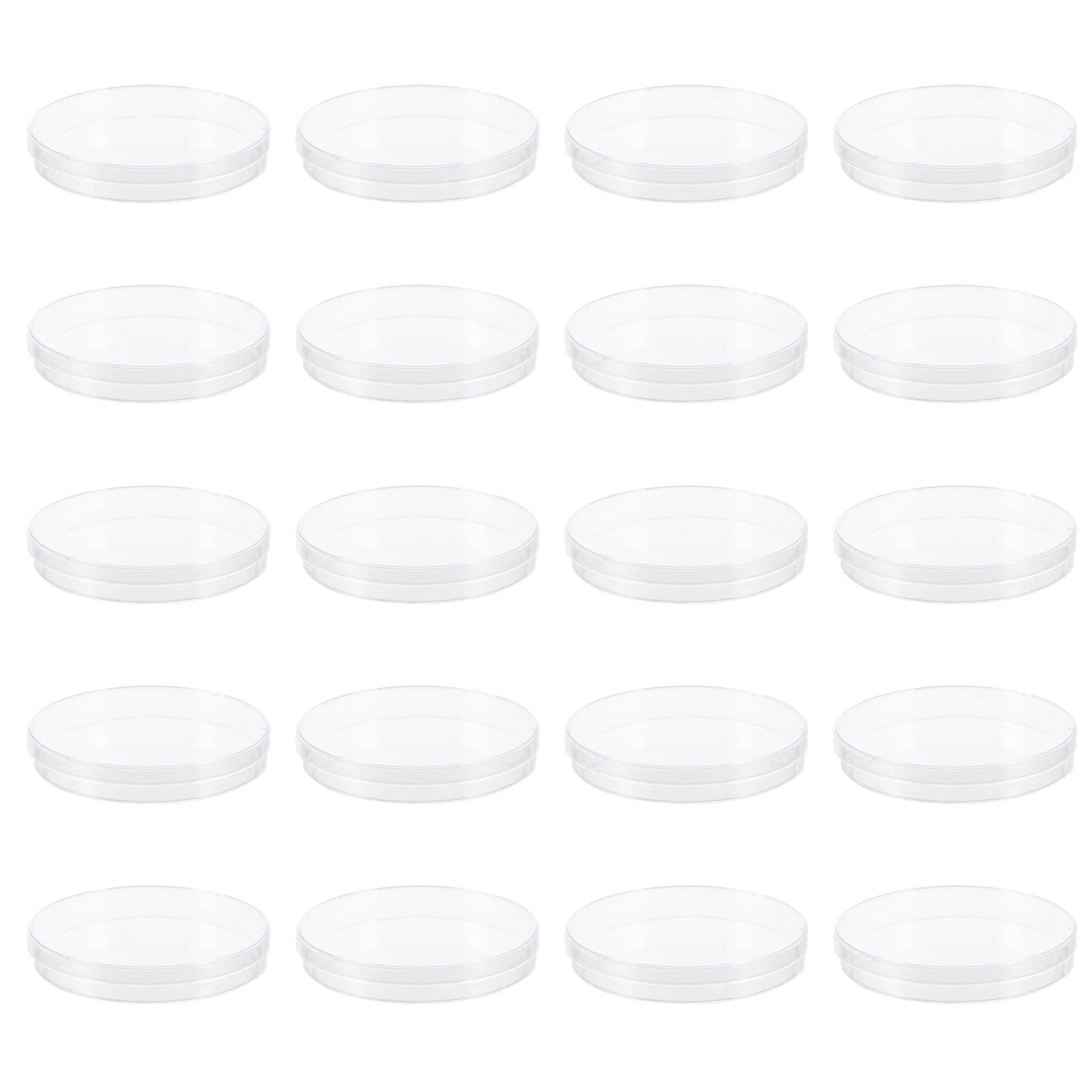 20pcs 90mm Plastic Petri Dishes Transparent Lids for Culture Yeast Biology Research Teaching Equipment
20pcs 90mm Plastic Petri Dishes Transparent Lids for Culture Yeast Biology Research Teaching Equipment