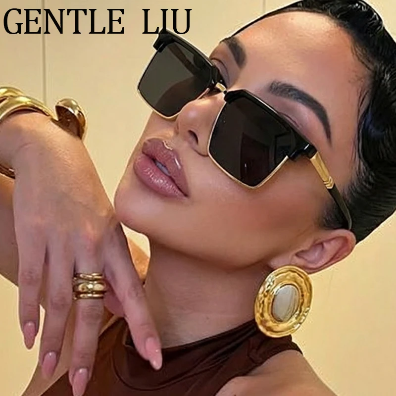 Oversized Square Sunglasses Women 2026 Luxury Brand Designer Vintage Driving Metal Frame Sun Glasses For Ladies Eyewear Shades
Oversized Square Sunglasses Women 2026 Luxury Brand Designer Vintage Driving Metal Frame Sun Glasses For Ladies Eyewear Shades