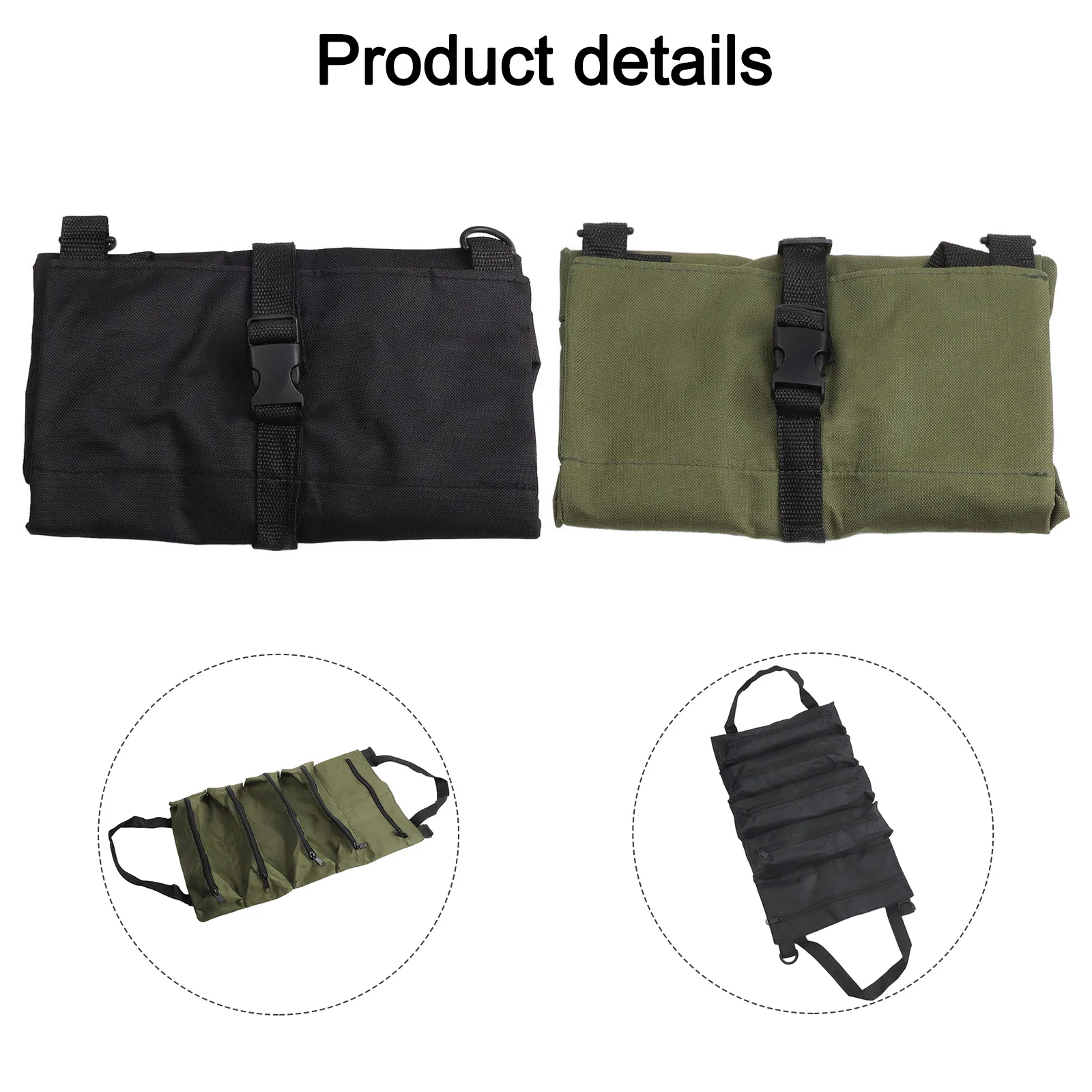 Multi Compartment Tool Storage Roll Bag Perfect for Home Repairs Garage Work or Camping Trips Made from Material
Multi Compartment Tool Storage Roll Bag Perfect for Home Repairs Garage Work or Camping Trips Made from Material