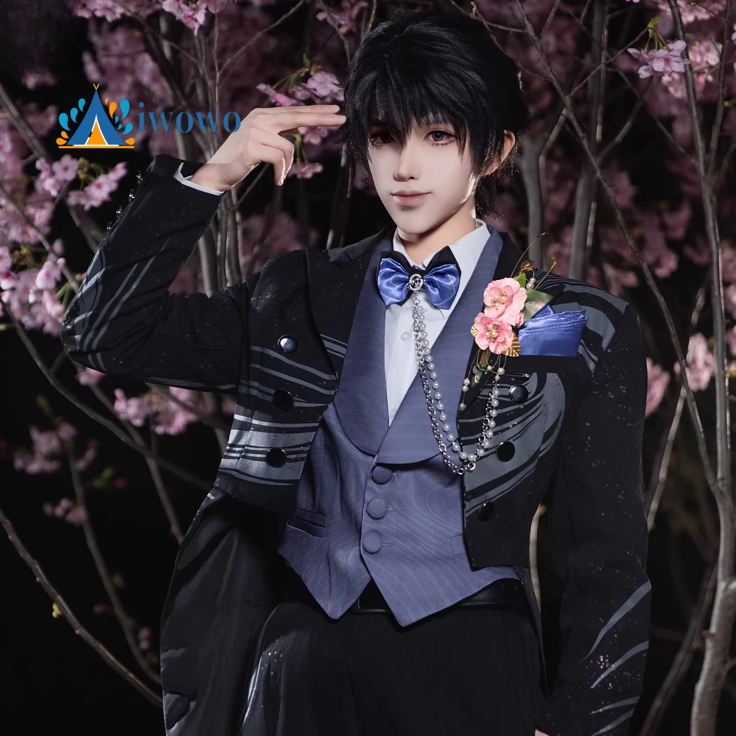 Love and Deepspace Caleb Cosplay Costumes Wayward Wonderland wedding attire the same men's clothing for anime games
Love and Deepspace Caleb Cosplay Costumes Wayward Wonderland wedding attire the same men's clothing for anime games
