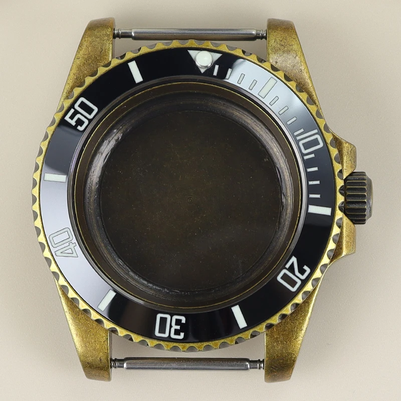 Bronze Retro 40mm GMT SUB Watch Case Sapphire Glass For NH35 NH36 NH34/38 NH70 NH72 Movement 38mm Ceramic Inlay Bezel 120-Clicks
Bronze Retro 40mm GMT SUB Watch Case Sapphire Glass For NH35 NH36 NH34/38 NH70 NH72 Movement 38mm Ceramic Inlay Bezel 120-Clicks