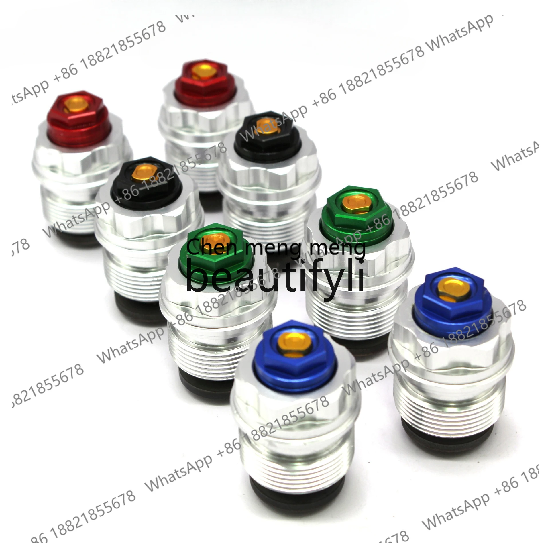 Off-road motorcycle modification accessories KLX230 front shock absorption upper plug with bleed valve
Off-road motorcycle modification accessories KLX230 front shock absorption upper plug with bleed valve