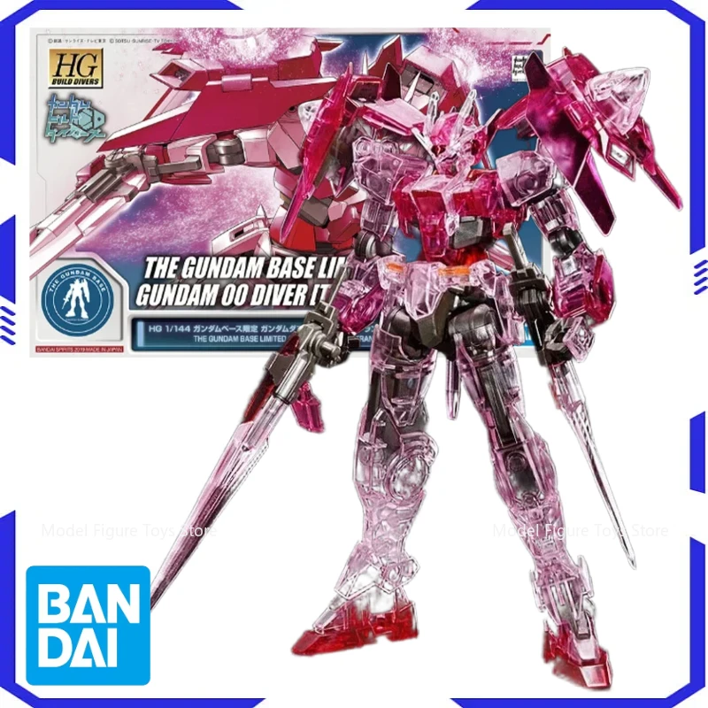 Bandai gundam 1/144 HG-Gundam 00 Diver Clear Color Model animation kit assembly animation model action toy collection model gift
Bandai gundam 1/144 HG-Gundam 00 Diver Clear Color Model animation kit assembly animation model action toy collection model gift