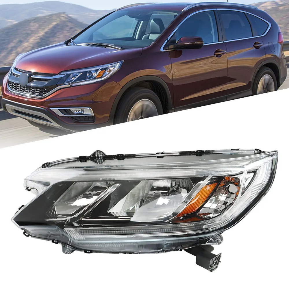 For Honda CR-V 2015-2016 DRL Headlight Assembly Halogen Clear Left Driver Side
For Honda CR-V 2015-2016 DRL Headlight Assembly Halogen Clear Left Driver Side