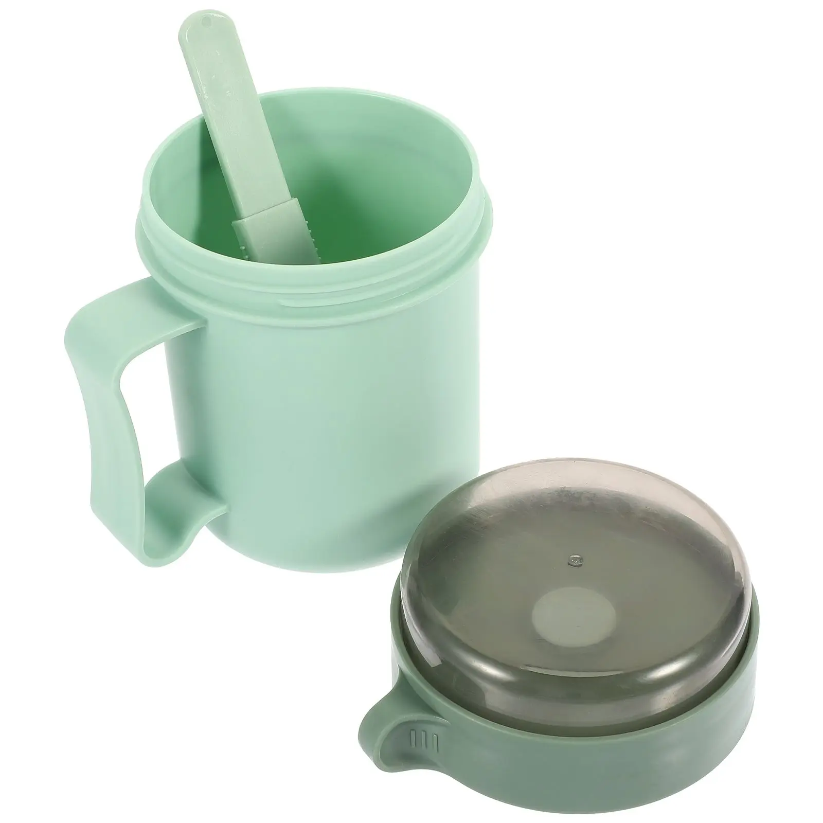 Portable Breakfast Cup 500ml Soup Bowl Microwave Safe Lids Travel Milk Container PP Non Slip Handle Office
Portable Breakfast Cup 500ml Soup Bowl Microwave Safe Lids Travel Milk Container PP Non Slip Handle Office