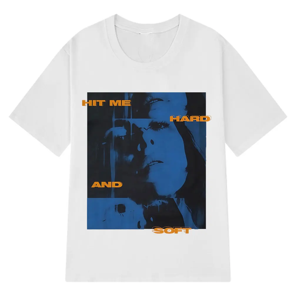 Hit Me Hard and Soft 2025 Tour Винтажная футболка Мужчины Женщины Модные футболки в стиле хип-хоп Хлопковые повседневные футболки большого размера с короткими рукавами
Hit Me Hard and Soft 2025 Tour Винтажная футболка Мужчины Женщины Модные футболки в стиле хип-хоп Хлопковые повседневные футболки большого размера с короткими рукавами