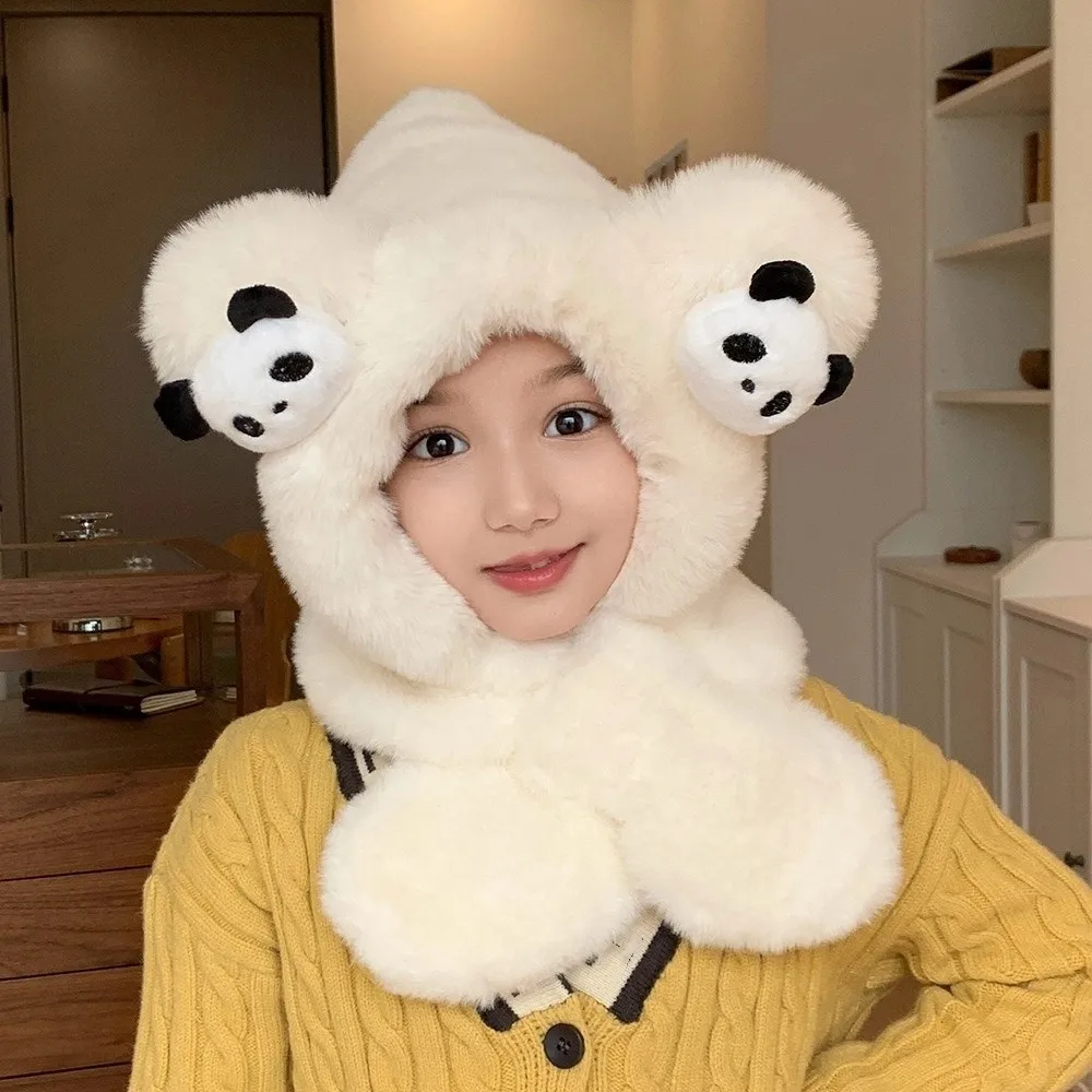 Прекрасная шапка из искусственного меха, комплект шарфов с рисунком панды, теплая зимняя шапка, шарф, утолщенный ветрозащитный шарф на шею, детский шарф
Прекрасная шапка из искусственного меха, комплект шарфов с рисунком панды, теплая зимняя шапка, шарф, утолщенный ветрозащитный шарф на шею, детский шарф