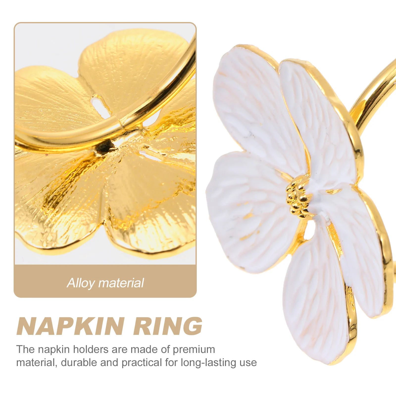 4 Pcs Napkin Buckles Premium Material Rose Shape Elegant Design Napkin Rings Decor Family Gathering Birthday Party
4 Pcs Napkin Buckles Premium Material Rose Shape Elegant Design Napkin Rings Decor Family Gathering Birthday Party