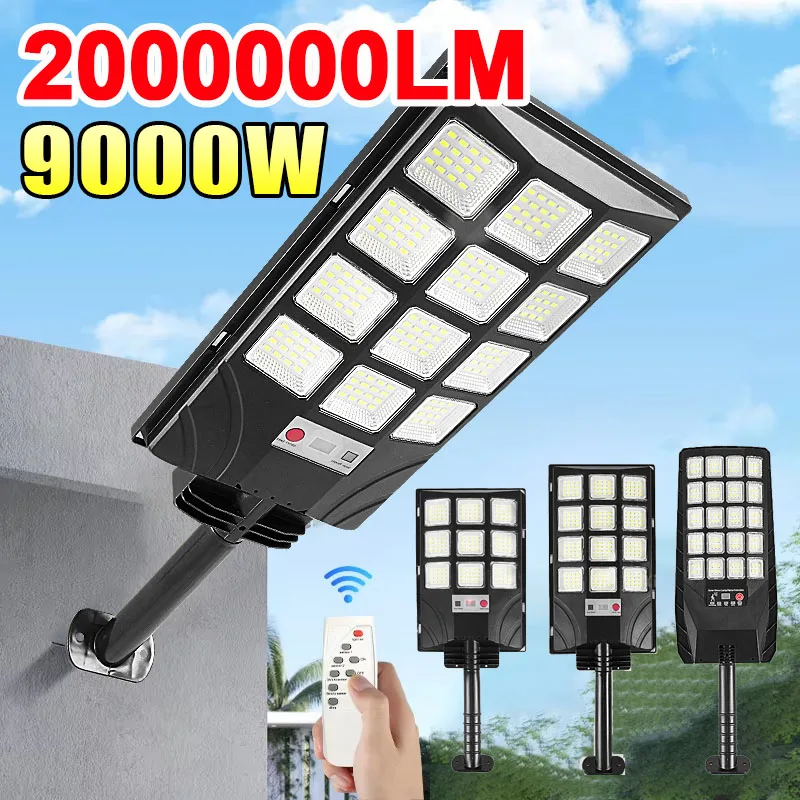 200000LM Powerful Outdoor Solar Light With Motion Sensor Outdoor Wall Lights Waterproof Outdoor Garden Street Solar LED Lamp
200000LM Powerful Outdoor Solar Light With Motion Sensor Outdoor Wall Lights Waterproof Outdoor Garden Street Solar LED Lamp
