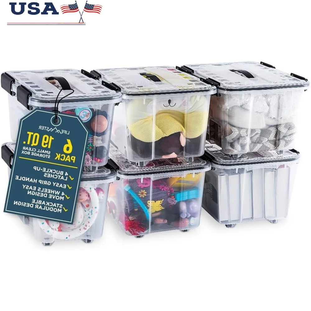 Stackable Storage Boxes Clear Plastic Modular Design with Wheels Nestable Space Saving Secure Buckles Ideal Organization
Stackable Storage Boxes Clear Plastic Modular Design with Wheels Nestable Space Saving Secure Buckles Ideal Organization