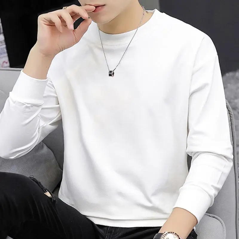 Men's Clothing Solid Color Pullover Round Neck Lantern Long Sleeve Casual Loose Hoodies T-shirt Fashionable Casual Vintage Tops
Men's Clothing Solid Color Pullover Round Neck Lantern Long Sleeve Casual Loose Hoodies T-shirt Fashionable Casual Vintage Tops