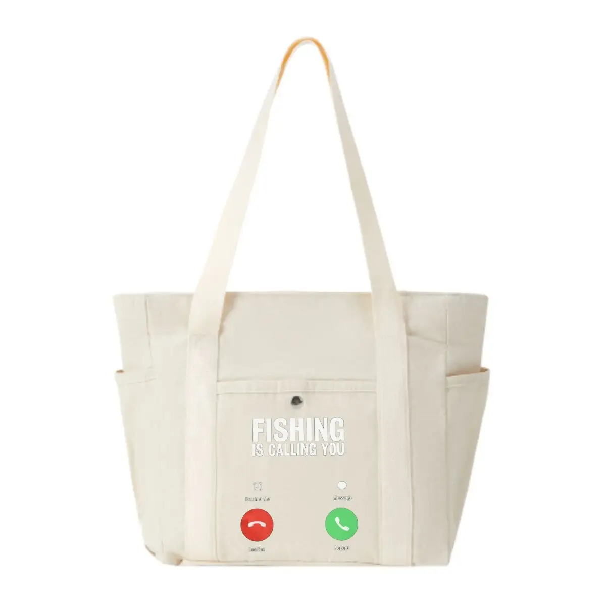 Fishing Is Calling You Phone Art Men and Women Relaxed and Simple Versatile Storage Bag
Fishing Is Calling You Phone Art Men and Women Relaxed and Simple Versatile Storage Bag