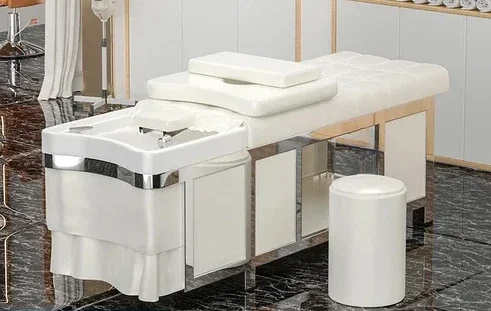 Luxury Stifling Head Spa Bed Barber Massage Therapy Treatment Shampoo Chair Professional Cadeiras Hairsalon Furniture 
Luxury Stifling Head Spa Bed Barber Massage Therapy Treatment Shampoo Chair Professional Cadeiras Hairsalon Furniture