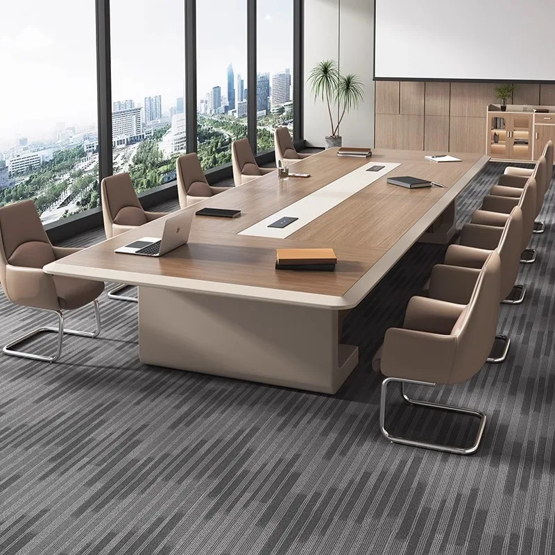 Creative Fashion Painted Conference Table Simple Modern Long Multi-Person Meeting Desk and Chair Set Large Negotiation Room Use
Creative Fashion Painted Conference Table Simple Modern Long Multi-Person Meeting Desk and Chair Set Large Negotiation Room Use