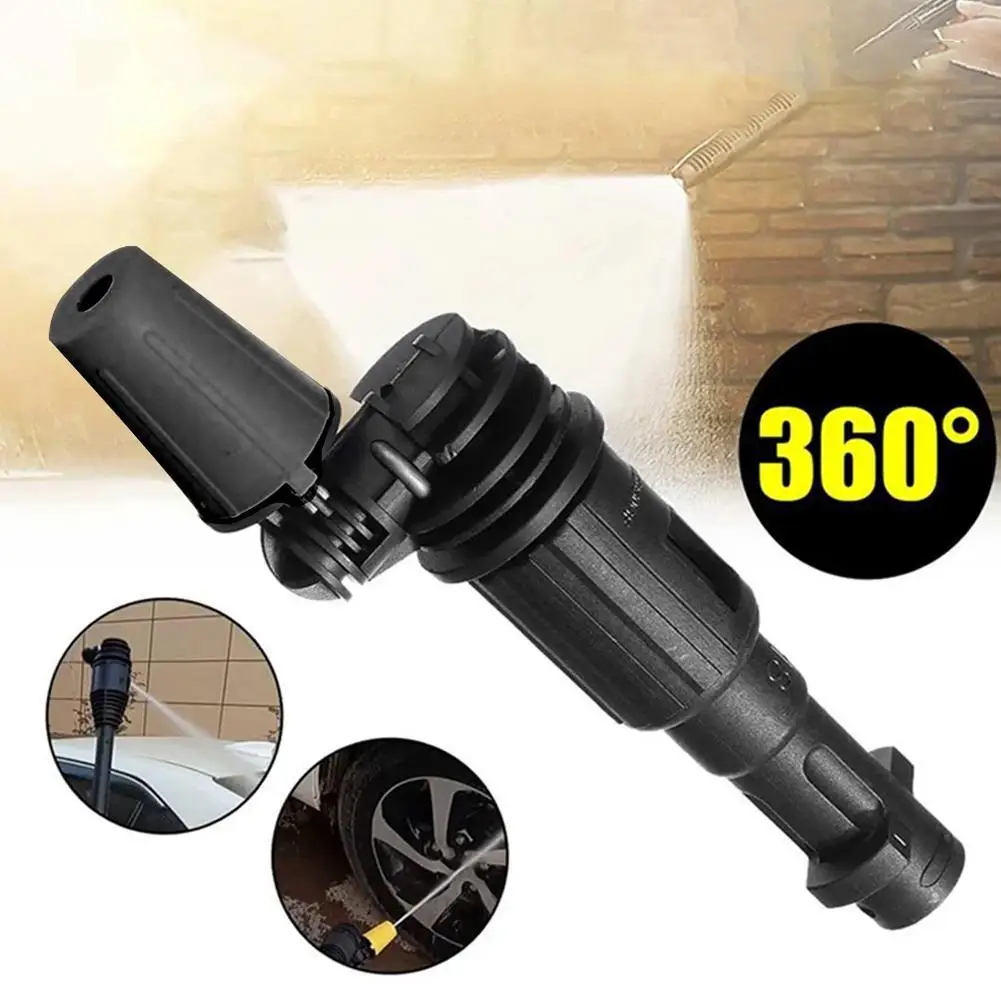 Rotary Turbo Nozzle High Pressure Washer Gun Adapter Nozzle For Karcher Lavor/Wax 360° Rotating Washer Nozzle
Rotary Turbo Nozzle High Pressure Washer Gun Adapter Nozzle For Karcher Lavor/Wax 360° Rotating Washer Nozzle