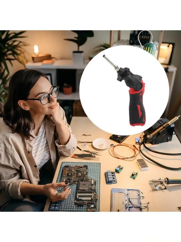 A2BE Rechargeable Electric Soldering Iron 0-400 ℃ Temperature 12V Welding Repair
A2BE Rechargeable Electric Soldering Iron 0-400 ℃ Temperature 12V Welding Repair