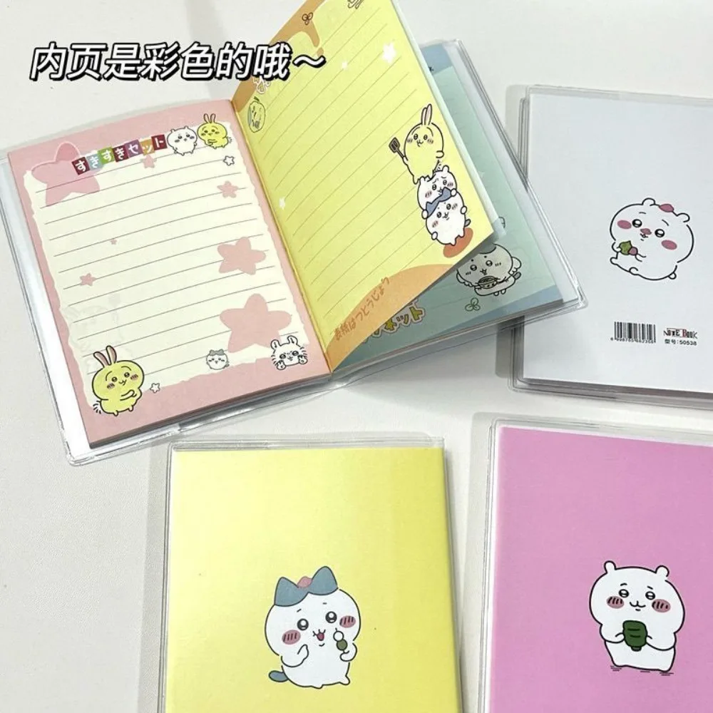 Cute Chiikawa A6 Notebook Colorful Inner Pages Diary Book Practical Hand Ledger for Student Daily Record Study Plan Writing Use
Cute Chiikawa A6 Notebook Colorful Inner Pages Diary Book Practical Hand Ledger for Student Daily Record Study Plan Writing Use