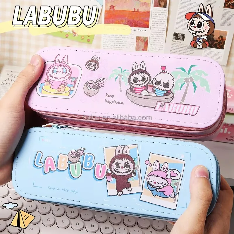 Labubu Cartoon Pencil Pouch Large Capacity Storage Bag for Students School Supplies Stationery Daily Office Use Durable Cute Gif
Labubu Cartoon Pencil Pouch Large Capacity Storage Bag for Students School Supplies Stationery Daily Office Use Durable Cute Gif