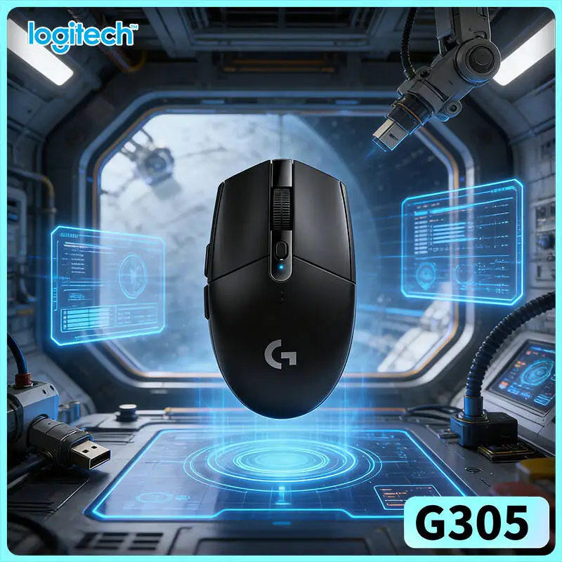 Logitech G305 Wireless LIGHTSPEED Mouse, 12000 DPI HERO Sensor, 6 Programmable Buttons, 250h Battery, PC Mac Gaming Mouse
Logitech G305 Wireless LIGHTSPEED Mouse, 12000 DPI HERO Sensor, 6 Programmable Buttons, 250h Battery, PC Mac Gaming Mouse