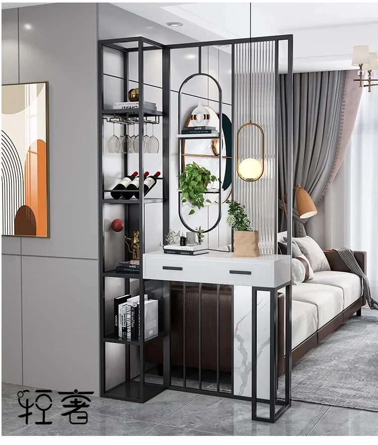 Light Luxury Wine Cabinet Subareas Screens Hallway Curio Cabinet Living Room Storage Creative Shelves
Light Luxury Wine Cabinet Subareas Screens Hallway Curio Cabinet Living Room Storage Creative Shelves